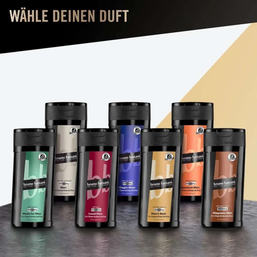 Reiniging|Douchegels Heren^Bruno Banani Douchegel