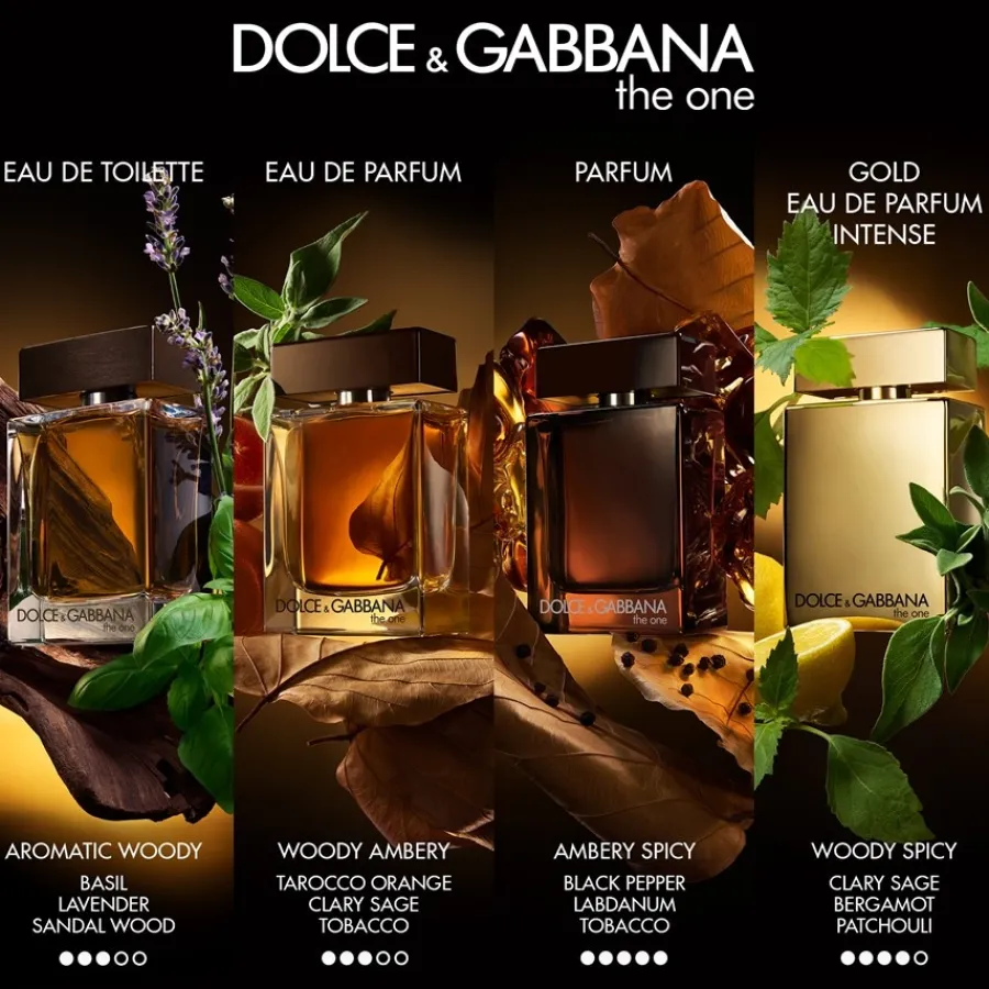 Herenparfum^Dolce&Gabbana Eau de Parfum Intense, Gold