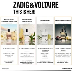 Damesparfum^Zadig & Voltaire Eau de Parfum Spray, Undressed