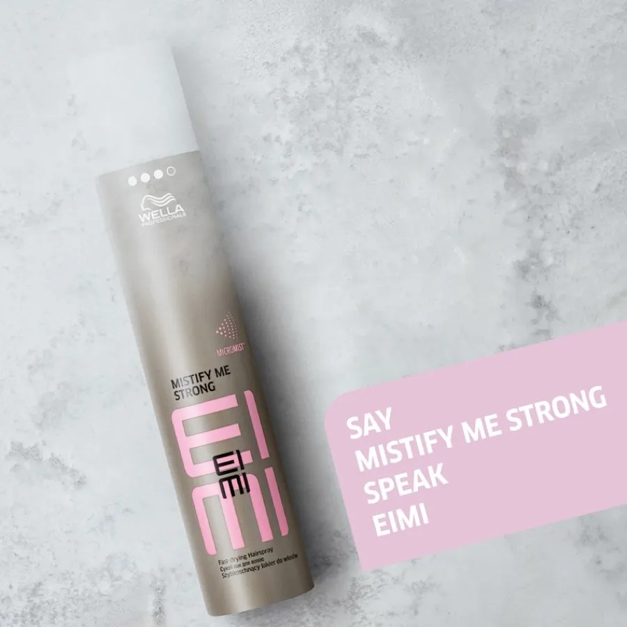 Droog Haar|Uitgroeispray^Wella EIMI Mistify Me Strong