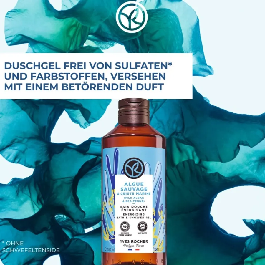 Reiniging|Douchegel^Yves Rocher Energenzing Bad- & Douchegel