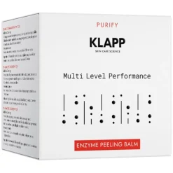 Gezichtspeeling^KLAPP Enzyme Peeling Balm