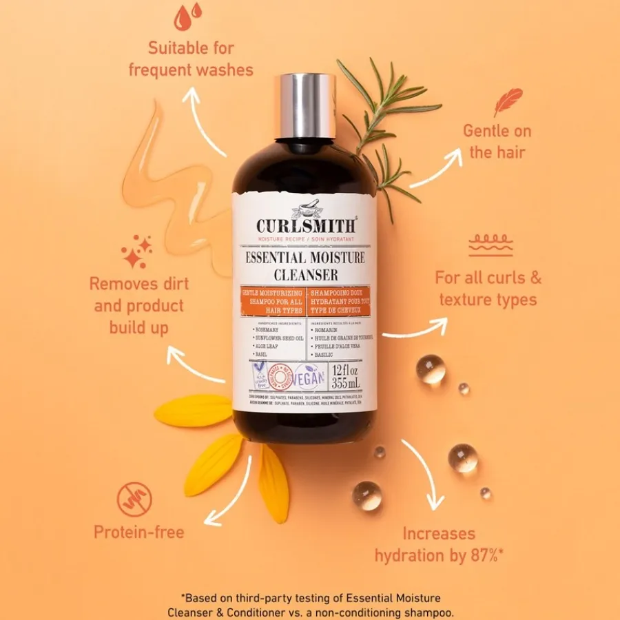 Droog Haar^Curlsmith Essential Moisture Cleanser