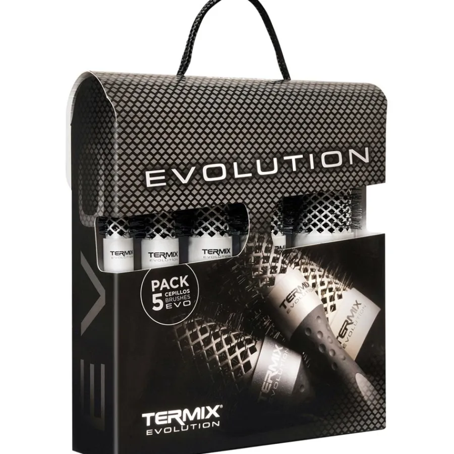 Ronde Borstels|Droog Haar^TERMIX Evolution Basic 5-pack