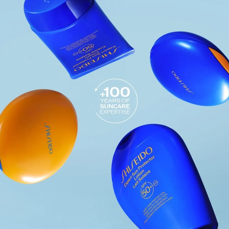 Zonnebrand|Zelfbruiners^Shiseido Expert Sun Protector Face & Body Lotion