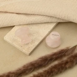 Make-Upspiegels|Gua Sha^Rosental Organics Eye Flowies Rozenkwarts voor natuurlijk liften