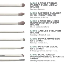 Blush Kwasten|Kwastenreinigers^Morphe Eye Want It All 7-Piece Eye Brush Set
