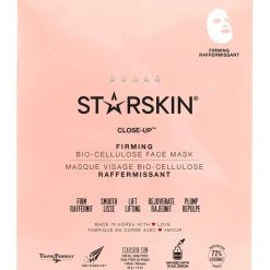 Sheet Maskers^StarSkin Firming Face Mask Bio-Cellulose, Close-Up
