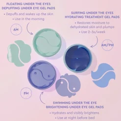 Oogmaskers & -Pads^florence by mills Floating under the Eyes Depuffing Eye Gel