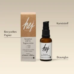 Gezichtsverzorging|Dagcrème^Hej Organic Gevoelige dagcrème SPF 15