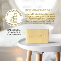 Heren|Baardshampoo & -Zeep^puremetics Ginger Tonic scheerzeep