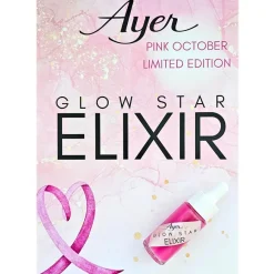 Hydraterend Serum|Anti-Agingserum^Ayer Gloed Ster Elixir, Pink October Limited Edition