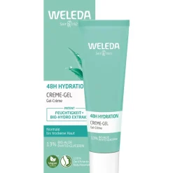 Dagverzorging|Gezichtscrème^WELEDA 48H Hydratatiecrème-Gel, Directe hydratatie voor de normale & droge huid