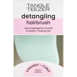 Anti-Klit Borstels^Tangle Teezer Haarborstel ijsblauw, Steil & krullend haar