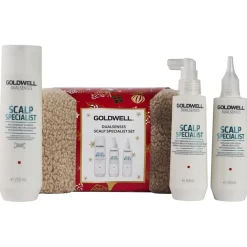 Hydraterende Haarbehandeling|Haarbehandeling Voor Droog Haar^Goldwell Hoofdhuidspecialist X-Mas Set 2025
