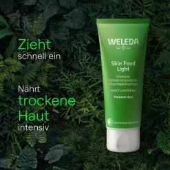 Heren|Hand & Voet^WELEDA Huid Eten Licht, Intensieve, snel absorberende moisturizer voor gezicht en lichaam