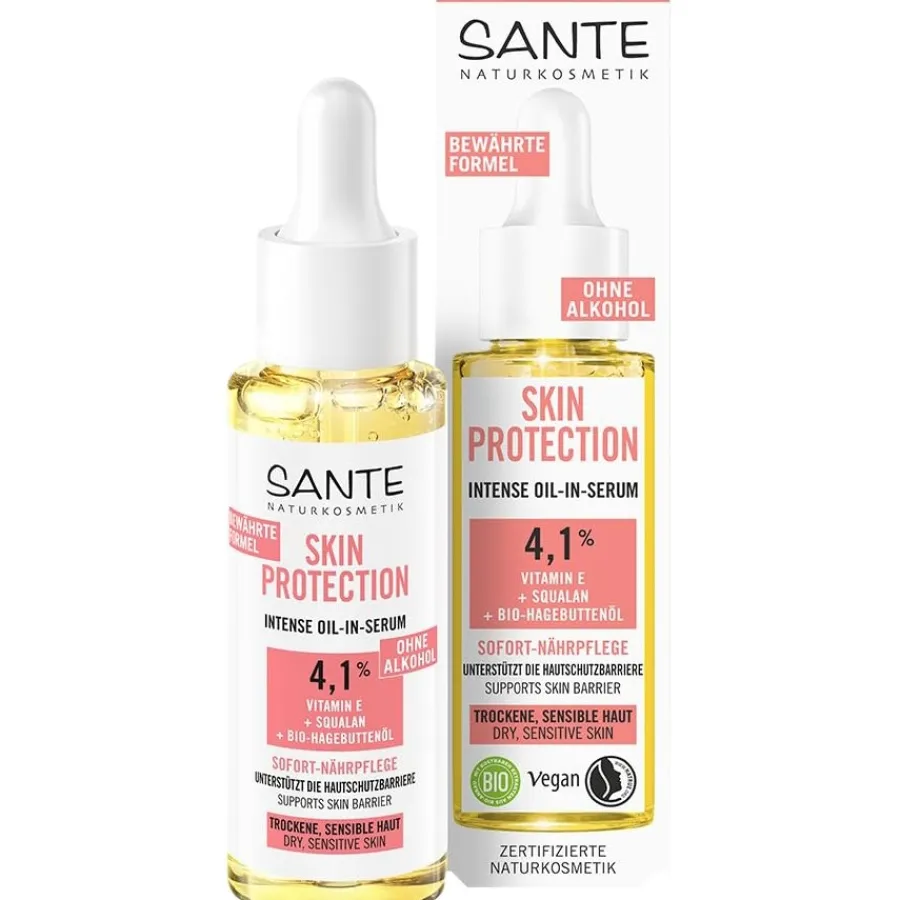 Gezichtsverzorging|Hydraterend Serum^Sante Naturkosmetik Huidbescherming Intens Serum