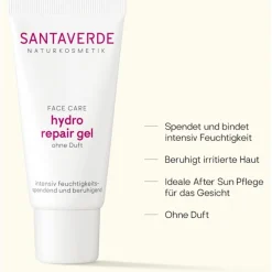 Gezichtsverzorging^Santaverde hydor reparatie gel, Zonder geur