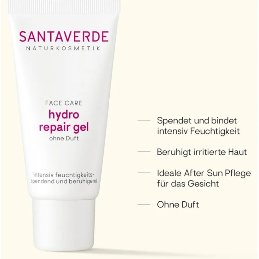 Gezichtsverzorging^Santaverde hydor reparatie gel, Zonder geur