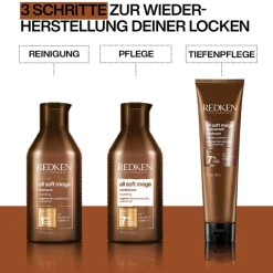 Krullend Haar|Droog Haar^Redken Hydramelt Treatment, Krullen