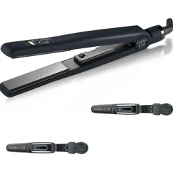 Stijltangen^Golden Curl Il Nero Titanium Platen Stijltang