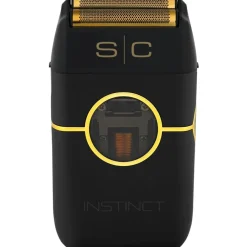 Elektrische Scheerapparaten & Trimmers^Stylecraft Instinct Metal Shaver Black, Professional Double Foil Shaver with IN2 Vector Motor