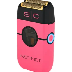 Elektrische Scheerapparaten & Trimmers^Stylecraft Instinct Metal Shaver Pink, Professional Double Foil Shaver with IN2 Vector Motor