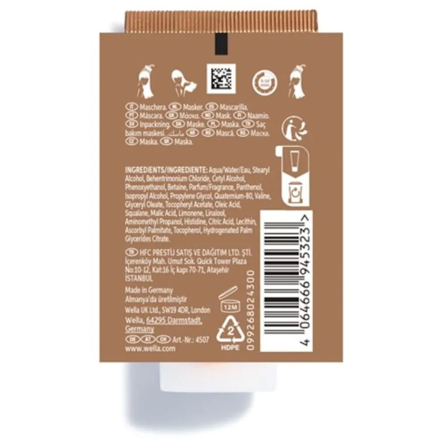 Haarbehandeling Keratine|Hydraterende Haarbehandeling^Wella Intensief haarmasker