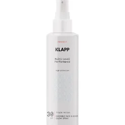Zonnebrand^KLAPP Invisible Face & Body Glow Spray SPF 30