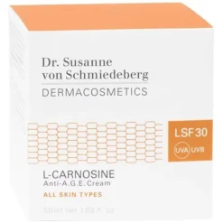 Gezichtscrème^Dr. Susanne von Schmiedeberg L-Carnosine Anti-A.G.E. Cream LSF 30