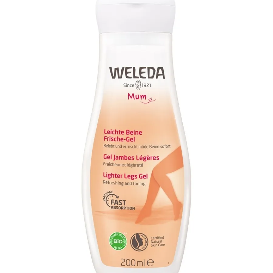 Nagels|Haarverzorging^WELEDA Lichte Benen Verse Gel, Revitaliseert en verzorgt zware, vermoeide benen