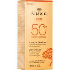 Zonnebrandcrème^Nuxe Lichte Zonnebrand SPF50