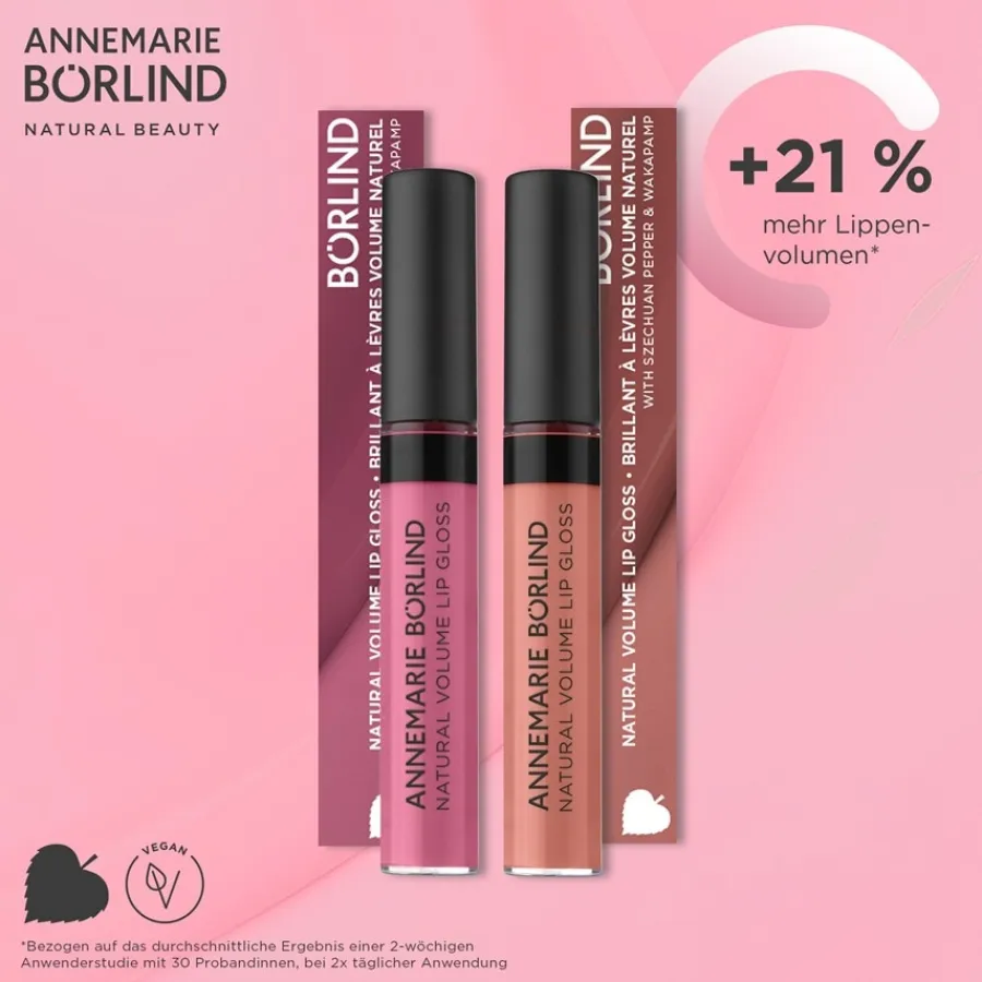 Annemarie Börlind|Lippen^ANNEMARIE BÖRLIND Lipgloss Natuurlijk Volume