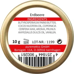 Lippenbalsem^puremetics Lippenbalsem Aardbei