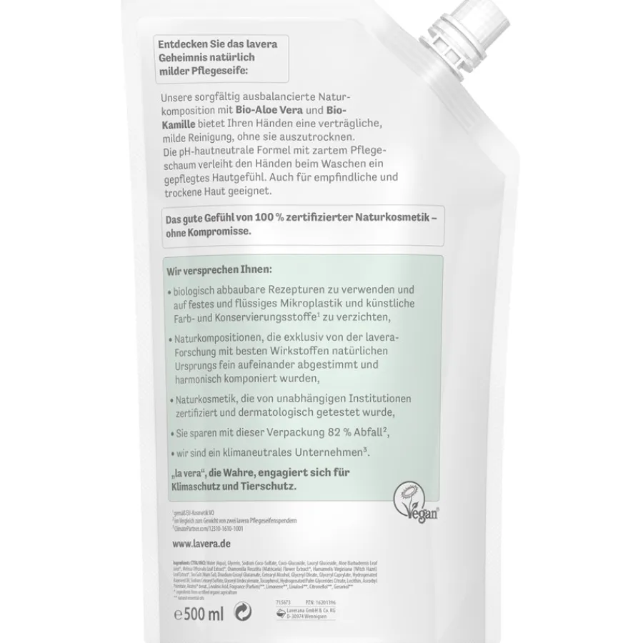 Hand & Voet|Handzeep^Lavera Liquid Soap, Milde zeep