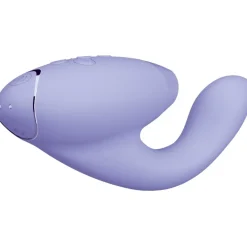 Vibrators^Womanizer Luxe dubbele stimulator met Pleasure Air-technologie voor de clitoris en vibratie voor de G-Spot, Lila