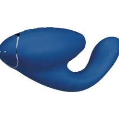 Vibrators^Womanizer Luxe dubbele stimulator met Pleasure Air-technologie voor de clitoris en vibratie voor de G-Spot, Bosbessen