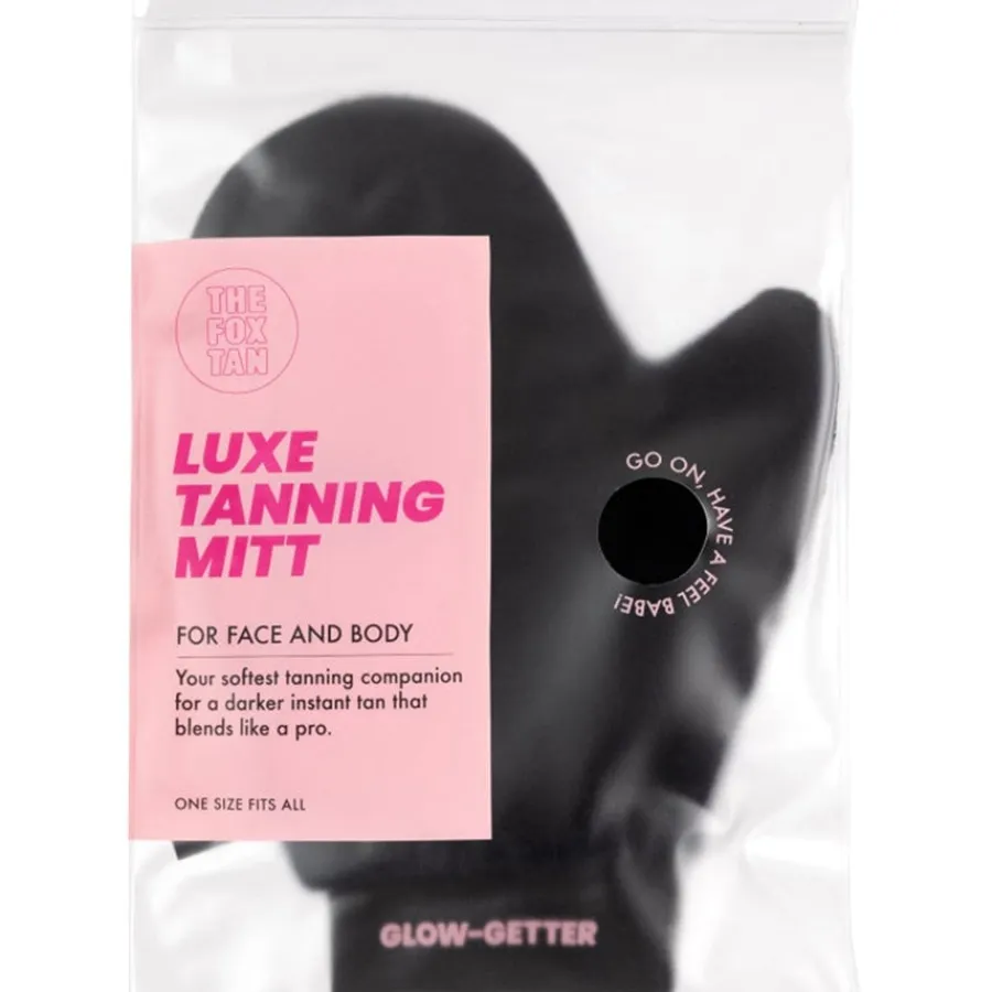 Zelfbruinerhandschoenen^THE FOX TAN Luxe Fluwelen Zonnewant