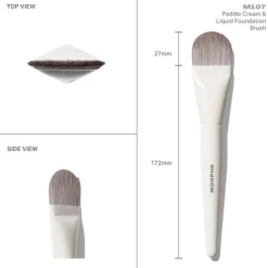 Blush Kwasten|Kwastenreinigers^Morphe M107 Paddle Cream & Liquid Foundation Brush