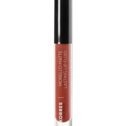 Lipgloss^Korres Matglanzende Lip Fluid, Morello