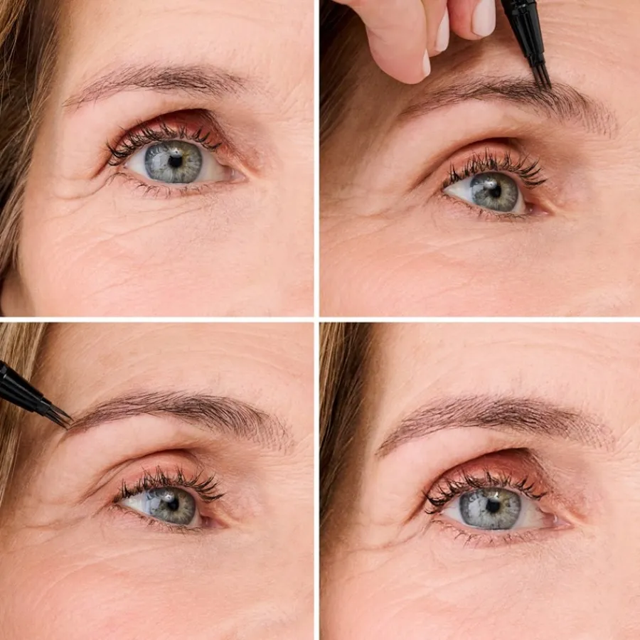 Wenkbrauwpotloden|Wenkbrauwpoeder^Benefit Mighty Fine Brow Pen - Super fijn wenkbrauwpotlood met driedubbele punt