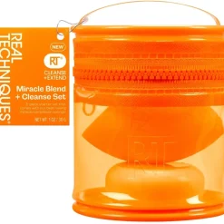 Make-Upsponzen^Real Techniques Miracle Blend & Cleanse Set