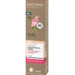 Gezichtsverzorging|Gezichtscrème^Logona Moisture Lift Verstevigende Getinte Moisturizer, Biologisch roosextract en appelzaadextract
