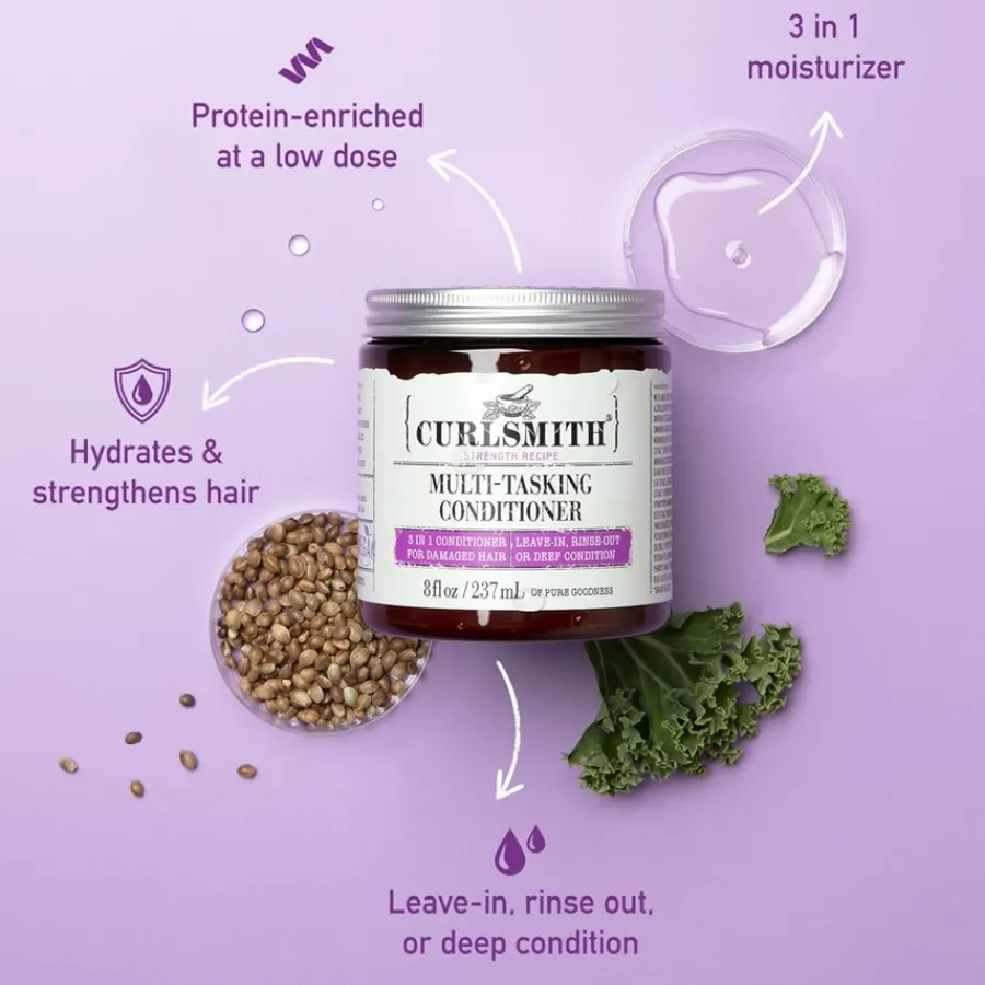 Conditioner Voor Beschadigd Haar|Anti-Pluis Conditioner^Curlsmith Multitasking Conditioner
