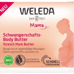Heren|Hand & Voet^WELEDA Mummy Zwangerschaps Body Butter, Voorkomt striae en trekt snel in