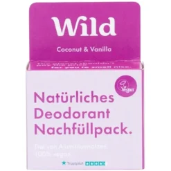 Deodorant^Wild Navulling Kokosnoot & Vanille