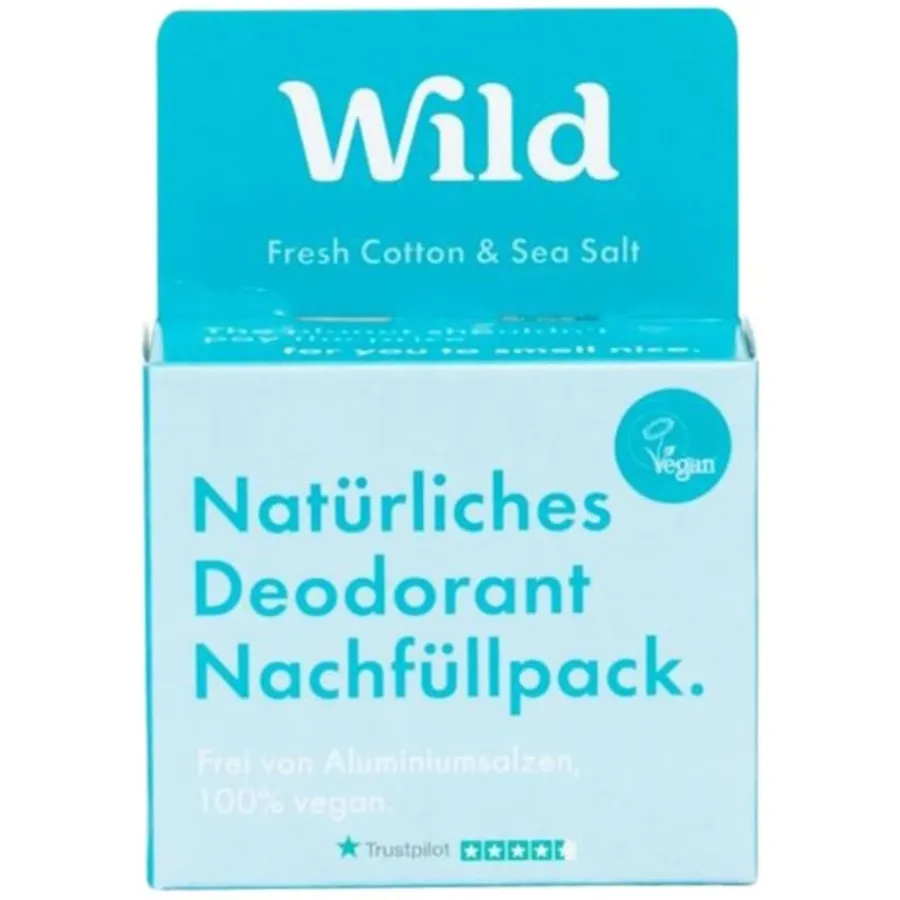 Deodorant^Wild Navulling Vers Katoen
