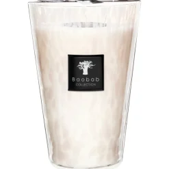 Geurkaarsen^Baobab Parels Wit geurkaars