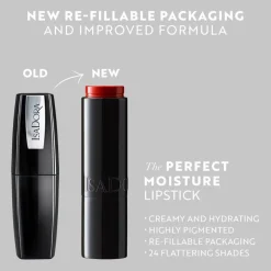 Lippen|Lippenstift^Isadora Perfecte vochtinbrengende lippenstift