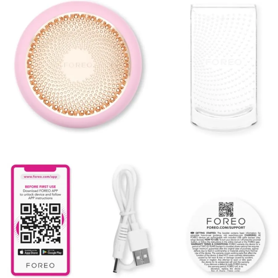 Gezichtsmassage|Hydraterende Maskers^Foreo Pink